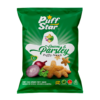 Iranian Sooyegh - Puff Star Legume Snack with Onion and Parsley Flavor: Whole Grain and Chickpea, 50 gr (10x)