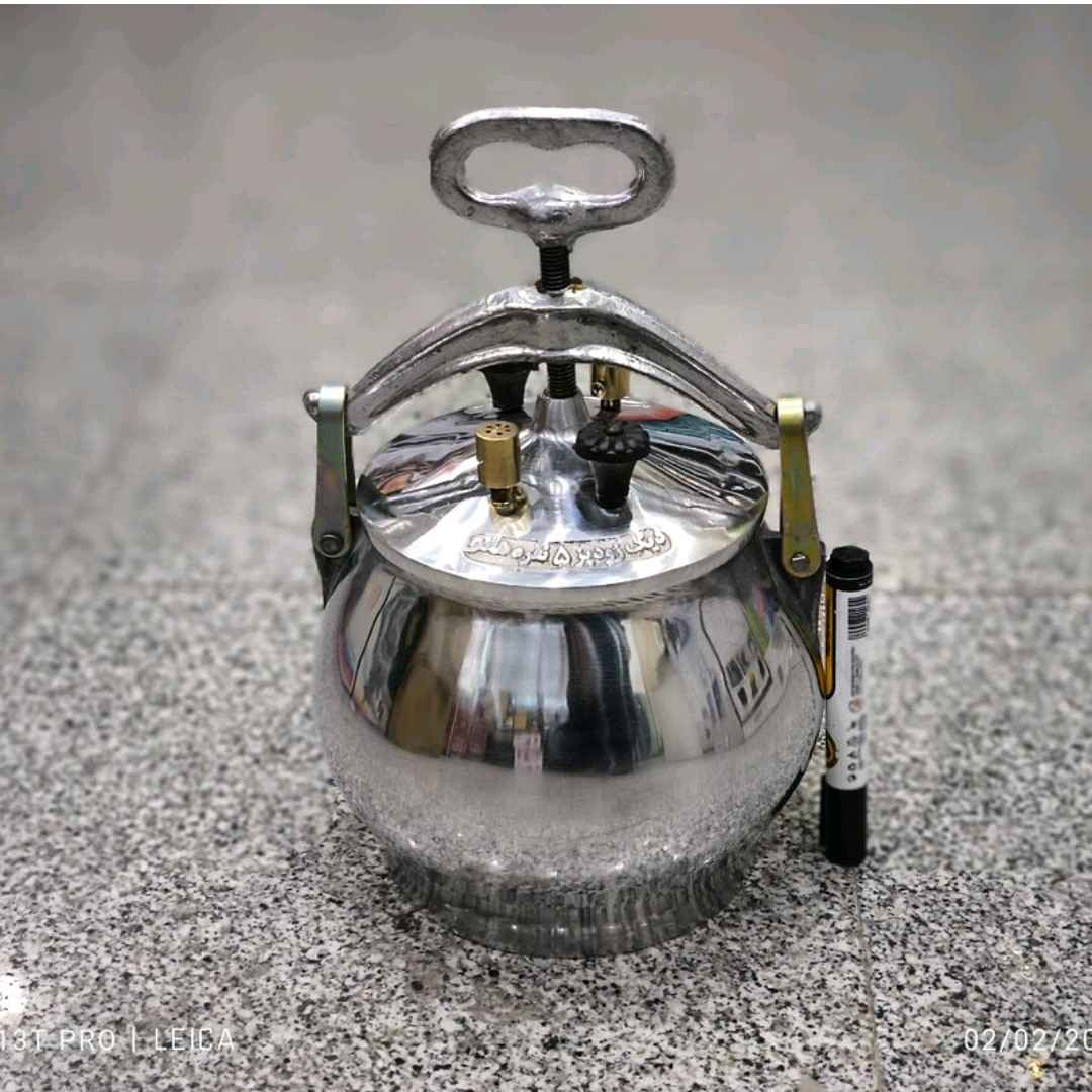 5L Afghan Kazan Pressure Cooker – Compact Outdoor Cooking Pot