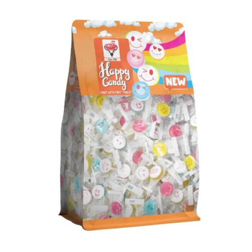 Double-Sided Mint Candy Tablets – Refreshing Fruit & Mint Flavor Assortment 3-Packs