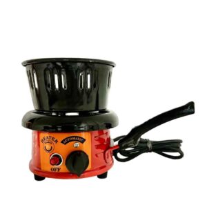 Automatic Electric Charcoal Burner – 650W Countertop