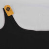 Bodysuit Sleeveless for Women in Black Suitable for Ceremony