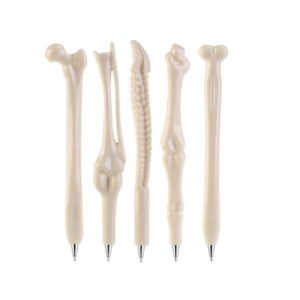Bone-Shaped Pen Set – Pack of 5