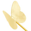Brass Nut Serving Spoon Butterfly Design in Golden