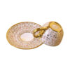 Artistic Classic Porcelain Tea Set with Golden Detailing – Sophisticated & Elegant Dining Experience