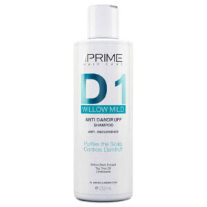 D1 Willow Mild Anti-Dandruff Shampoo by Prime – 250 ml