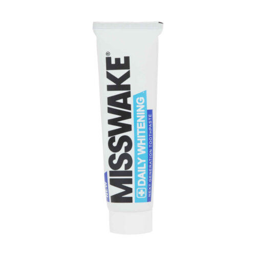 Misswake Daily Whitening Toothpaste, Everyday Stain Removal & Bright Smile Care – 100 ml, Pack of 3