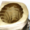 Decorative Concrete Sculptural Vase Featuring a Distinctive Face Design, Ideal for Modern Artistic Interiors