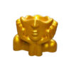 Decorative Concrete Sculptural Vase with a Graceful Girl Design, Serving as a Striking Modern Art Piece