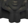 Decorative Concrete Sculptural Vase with a Graceful Girl Design, Serving as a Striking Modern Art Piece