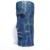 Decorative Concrete Sculptural Vase in a Luxurious Golden Finish, Perfect for Contemporary Decor