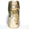 Decorative Concrete Sculptural Vase in a Luxurious Golden Finish, Perfect for Contemporary Decor