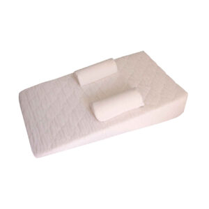 Anti-Reflux Baby Mattress with Adjustable Roll Pillows