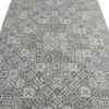 Elegant Persian Style Indoor Floor Mat with Floral Design