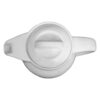 Elegant Porcelain Serving Teapot with Warmer in White