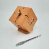 Elegant Wooden Desk Clock with Minimalist Design