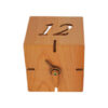Elegant Wooden Desk Clock with Minimalist Design