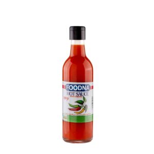 Foodna Red Hot Pepper Sauce in a Glass Bottle – 450 gr (x6)