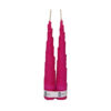 Handcrafted Natural Beeswax Candle Set of 2