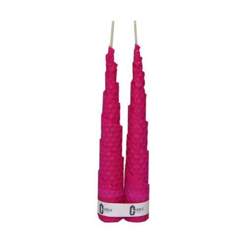 Handmade Natural Beeswax Pillar Candles – Eco-Friendly Decorative Candle Set for Home Decor (2-Pack)