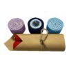 Handcrafted Natural Beeswax Candle Set of 5 Pcs