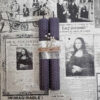 Handcrafted Natural Beeswax Pillar Candle Set of 2