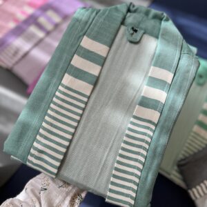 Handmade Iranian Bathrobe – 100% Pure Green Cotton