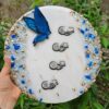 Islamic Resin Wall Key Holder Organizer in 4 Qul Calligraphy