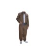 Kurdish Clothes with Pishtwen for Man - Brown