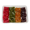 Multi-Fruit Lavashak with Rose Design - 500 gr