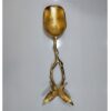Nut Serving Spoon Butterfly Design in Golden