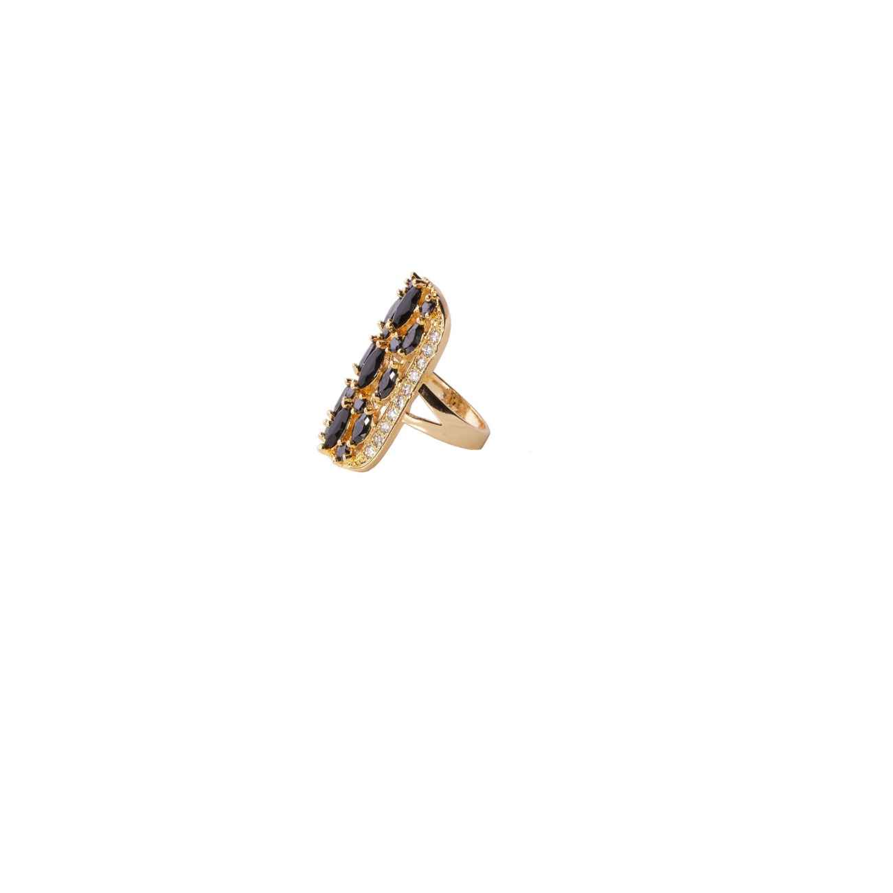 Persian Brass Ring for Women Bold and Elegant
