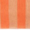 Handwoven Persian Striped Gabbeh Rug in Orange - Premium Wool