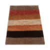 Handwoven Persian Striped Gabbeh Rug in Brown - Premium Wool