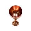 Persian Hammered Copper Bowl with Footed Chic & Lux