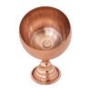 Persian Hammered Copper Bowl with Footed Chic & Lux