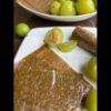 Persian Homemade Green Plum Lavashak – Sour Fruit Leather Roll, 800g