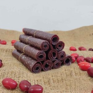 Persian Homemade Barberry Lavashak – Sour Fruit Leather Roll, 700g