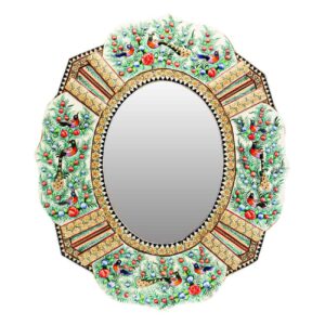 Persian Khatamkari Wooden Frame with Persian Inspired Design