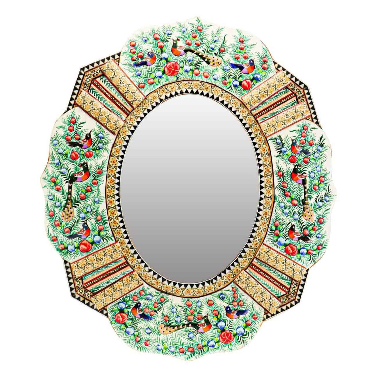 Persian Khatamkari Wooden Frame with Persian Inspired Design