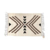 Cream Geometric Kilim Rug by Ardabil Artisans - Handwoven Persian Wool