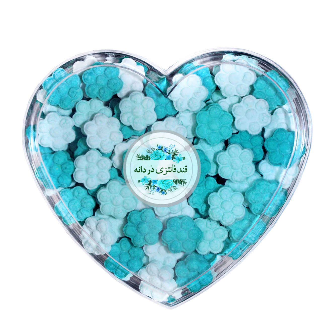 Vanilla Sugar Cube – Turquoise Blossom 250 grams