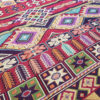 Persian Style Indoor Floor Mat Chic with Geometric Design