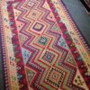 Tabriz Qashqai Geometric Kilim Runner - Genuine Handwoven Persian Wool