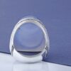 Persian Yemeni Aqeeq Silver Ring for Men