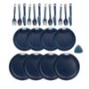 Portable Camping Tableware & Cutlery 4 Person Set