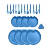 Portable Camping Tableware & Cutlery 4 Person Set