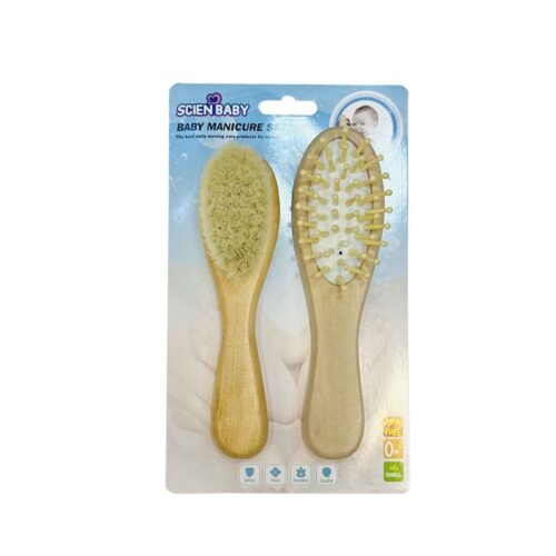 Scien Baby Woody- Brush Set - 2 Pieces