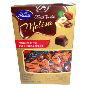 Shoniz Wrapped Chocolate with four flavors – Melisa 1000 grams
