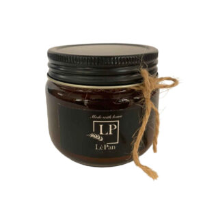 Scented Candle Jar in Brown with Coffee Scent