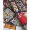 Vintage Persian Hand-Knotted Patchwork Carpet Red